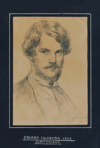 Self-Portrait by Eduard Swoboda