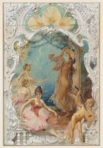 Dance (Design for a Mural in the Varieté Ronacher, Vienna) by Eduard Veith