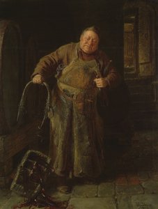 The Broken Handle, 1900 by Eduard von Grutzner