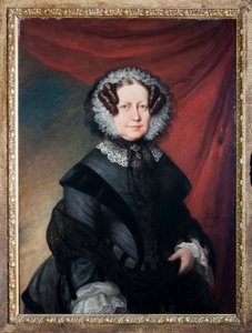 Portrait of Artemisia Negrone Brignole-Sale, Mother of the Duchess Galliera Maria Brignole Sale de Ferrari by Eduard von Heuss