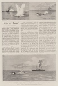 HMS Crescent, Commanded by HRH the Duke of York, at Sea