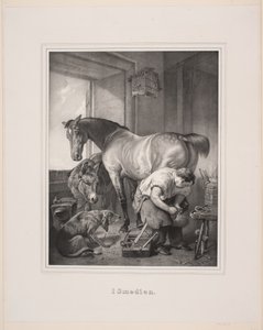 In the Smithy by Edvard Fortling