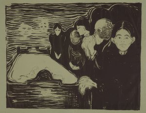 At the Deathbed. 1896