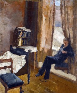 Andreas Reading by Edvard Munch