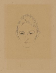 From the Portfolio "From the House of Max Linde": Marie Linde by Edvard Munch