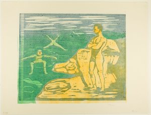 Boys Bathing by Edvard Munch