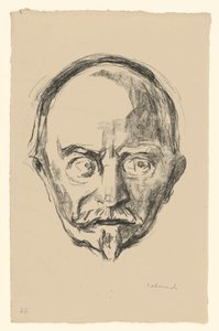 Christian Sinding by Edvard Munch