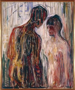 Cupid and Psyche by Edvard Munch