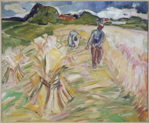The Wheat Field by Edvard Munch