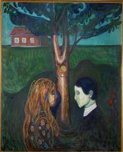 Eye in Eye by Edvard Munch