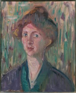 Portrait of a Woman by Edvard Munch