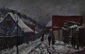From Saxegaards Street by Edvard Munch