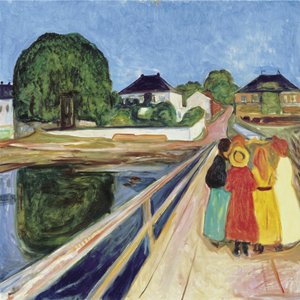 Girls on the Bridge, 1902