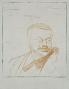 Gunnar Heiberg by Edvard Munch