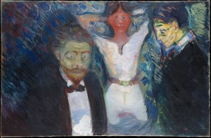 Jealousy by Edvard Munch