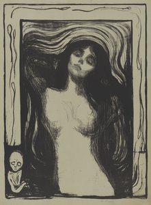 Madonna by Edvard Munch