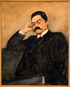 Portrait of Thor Lutken (1863-1913) by Edvard Munch