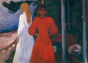Red and White by Edvard Munch