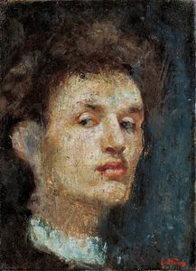 Self-Portrait by Edvard Munch