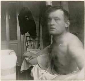 Self-Portrait “à la Marat” by Edvard Munch