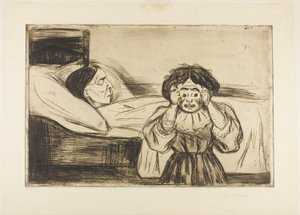 The Dead Mother and Her Child by Edvard Munch