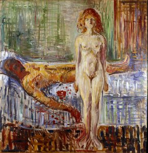 The Death of Marat II by Edvard Munch