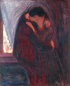 The Kiss by Edvard Munch