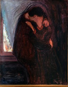 The Kiss by Edvard Munch