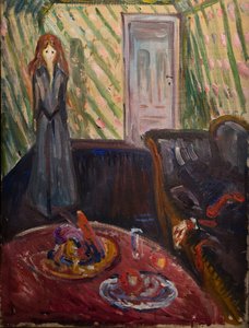 The Murderess by Edvard Munch