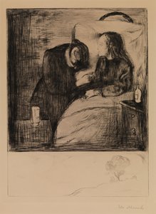 The Sick Child by Edvard Munch
