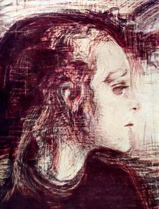 The Sick Girl by Edvard Munch