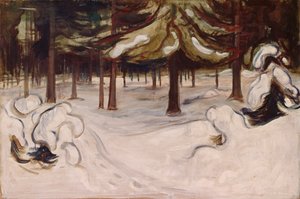 Winter by Edvard Munch