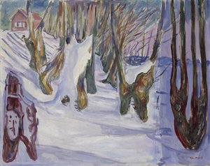 Winter Landscape with House