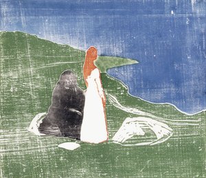 Women at the Seashore by Edvard Munch