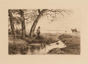 By the Brook by Edvard Petersen