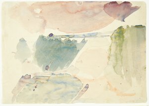 Color Study for the Langelinie Painting by Edvard Weie