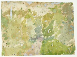 Color Study for Road through the Forest