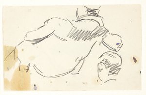 Figure Study for the Langelinie Painting by Edvard Weie