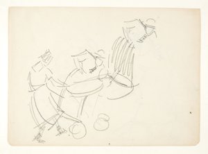 Figure Study for the Langelinie Painting