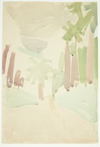 Landscape with Palms, South France by Edvard Weie