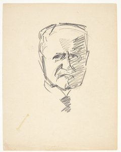 Study for Portrait of Dr. Carl Lorentzen (1860-1932) by Edvard Weie