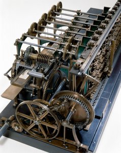 Detail of the Scheutz Difference Engine No 3