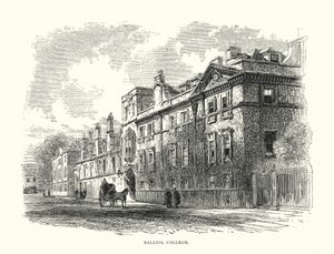 Balliol College by Edward (after) Whymper