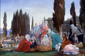 Souvenir of Scutari, 1857 by Edward A. Armitage