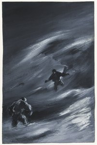 Caught in a Blizzard by Edward Adrian Wilson