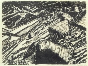Ladle Slag, Old Hill by Edward Alexander Wadsworth
