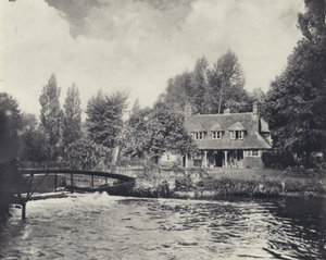 Thorney Weir Fishery House by Edward Alfred Barton