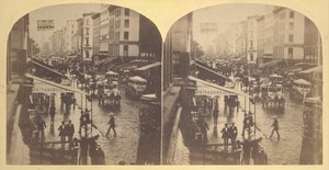 Broadway on a Rainy Day by Edward Anthony