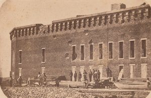 The Evacuation of Fort Sumter, April 1861 by Edward Anthony