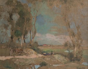 Gates of Fens, Suffolk by Edward Arthur Walton